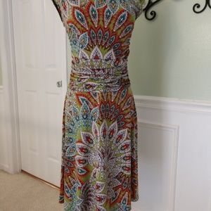 En Focus Studio Ruched Waist dress